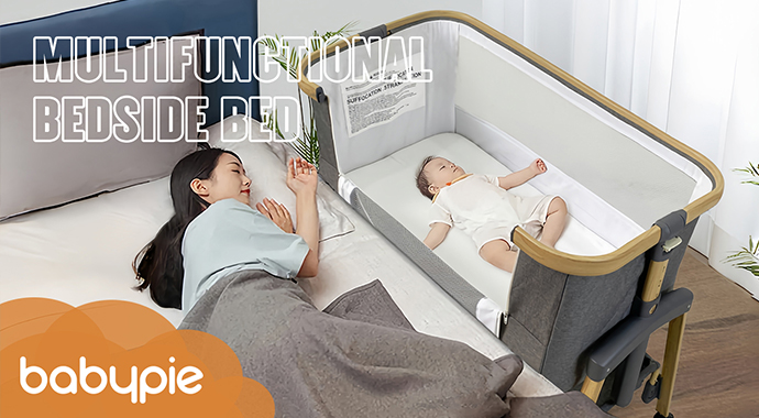 Mobile Baby Crib Bed